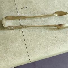 Sugar Tong Silver Plated.