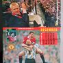 Man United 1995 Double Winners Official Collectors Calendar Image 6