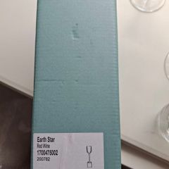 Louise Kennedy Tipperary Crystal Earth Star Glasses x 2