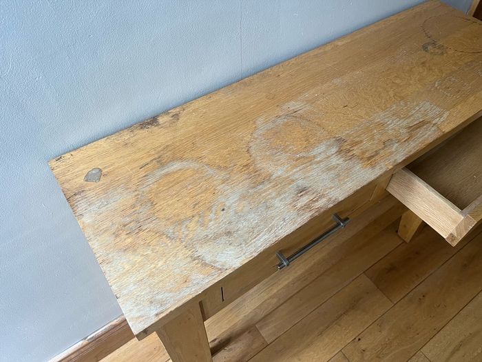 Solid Oak Hall Table
