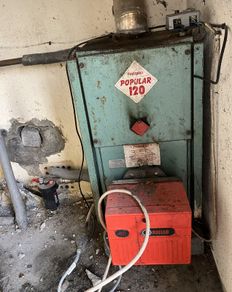 Oil boiler , filter and pump for sale