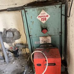 Oil boiler , filter and pump for sale