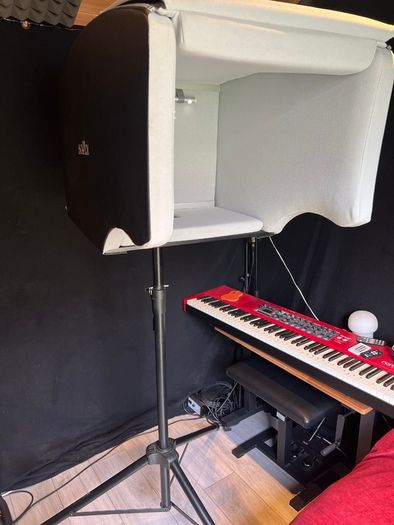 Isovox Mobile Vocal Booth 2 Set Black