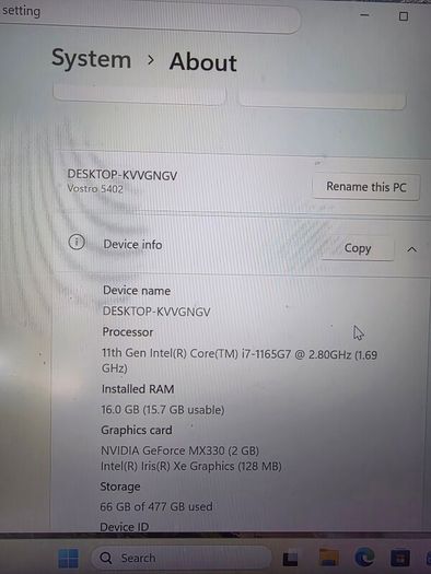 Entry level gaming laptop