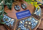 Antique mosaic nipali set
