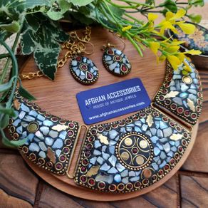 Antique mosaic nipali set