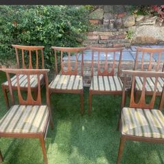 6 G plan dining chairs