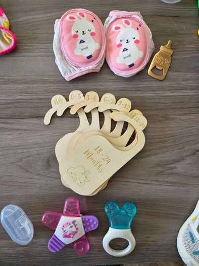 Baby Girl Clothes and Accessories Bundle  3 to 12 Months