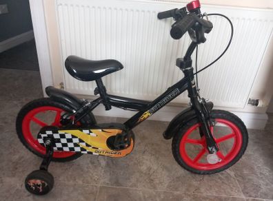 Kids outrider bike size 14 inch wheels