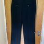 Women's Casual Black Trousers by Dunnes | Uk 14 Image 6