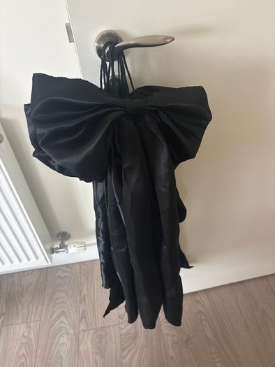 Black Bow Pew Ends