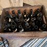 Vintage Beer Crate and Bottles Image 4