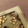 4 x Carolyn Donnelly gold  napkin rings Image 5