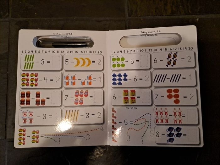 Wipe Off Book- Let's Do Simple Sums