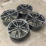 18 19" Inch Vw Golf Pretoria Style Alloy Wheels Vw Id3 Sirocco Skoda Audi A3 Caddy Seat Leon 5x112 Image 3