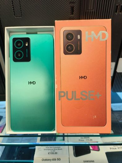 HMD Pulse+ Glacier Green Unlocked Dual SIM 128GB 6.65" 50MP Android Smartphone, Used/ Excellent