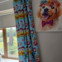 Paw Patrol curtains pair