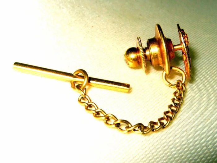 Pristine Vintage Black Hills 10k/12k Gold Tie Pin