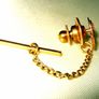 Pristine Vintage Black Hills 10k/12k Gold Tie Pin Image 6