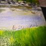 lovely oil painting on board Image 2