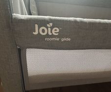 Joie glide next to me crib