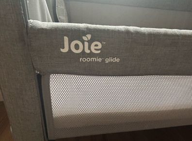 Joie glide next to me crib