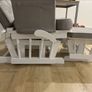 Nursery Rocking Chair + Footstool (New - Unused) Image 3