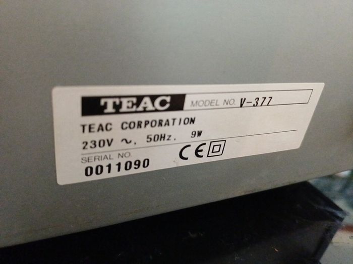 TEAC cassette deck player