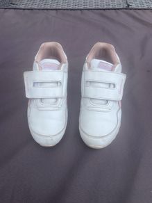 Reebok Royal Rewind Run Shoes White And Pink Size 13