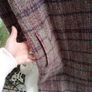 Authentic Valentino Miss V merino wool elegant mid length coat Image 7