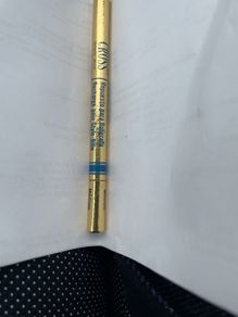 Cross medium blue refill in gold holder
