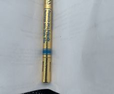 Cross medium blue refill in gold holder