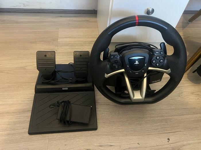 Playstation Racing Wheel And Pedals