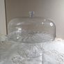 Large Plastic Cake Stand 30 CM With Lid Image 3