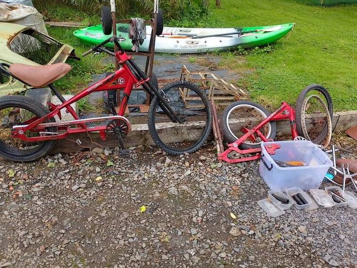 2 schwinn stingray OCC Chopper Bikes Restoration Project