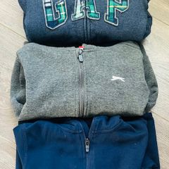 3 x Kids hoodies age 5-6 GAP and Slazenger