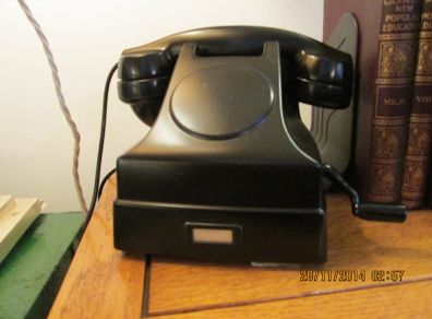 Old Irish Wind up telephone