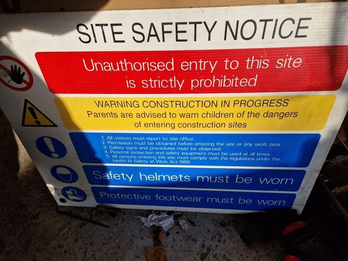 safety signs