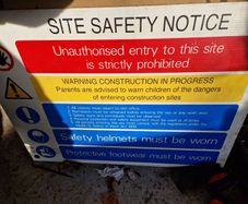 safety signs