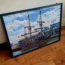IKEA Jiskbo Frame with Tall Ship Print Image 2