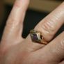 Vintage 375 Gold Ring  9 Carat Yellow Gold Ring 2,8g Image 3