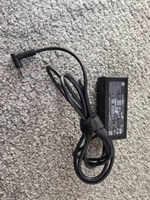 HP 45W laptop charger battery power supply
