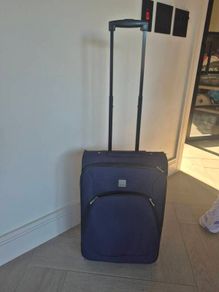 Tripp Carry On Navy Suitcase