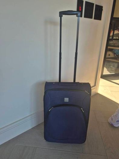 Tripp Carry On Navy Suitcase