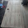 IKEA MICKE Workstation - Grey Wood Effect Image 3