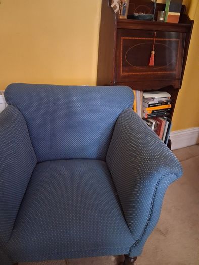 Beautifully upholstered occasional chair