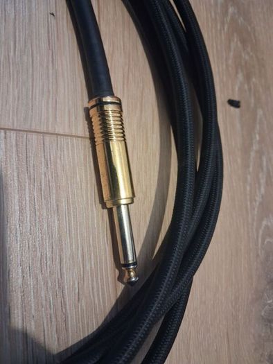 Ernie Ball 3m Gold Plated Braided Instrument Cable