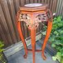 antique lamp table Image 2