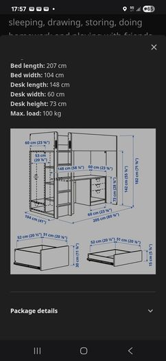ikea loft bed