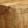 Sideboard with 3 Drawers Rough Mango Wood Image 2